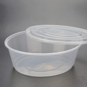 ROUND PLASTIC CONTAINERS 525ml