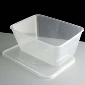 HEAVY DUTY CONTAINERS + LIDS 1000CC