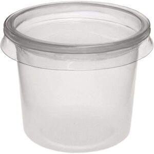 8oz  CONTAINERTS + LIDS (Majestic)