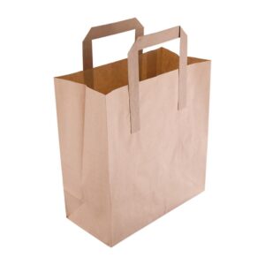 8 X 8 BROWN PAPER CARRIER BAGS
