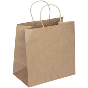 12 X 12 BROWN PAPER CARRIER BAGS