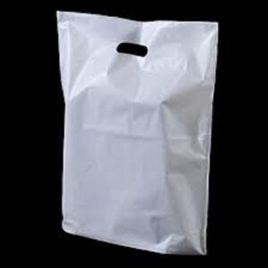 (10 X 100)  S4 WHITE CARRIER BAGS