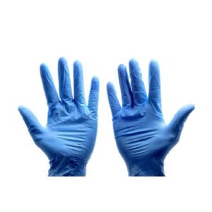 (10 x 100) BLUE VINYL X LARGE P/F GLOVES
