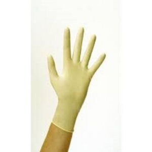 (10 x 100) LATEX CLEAR LARGE P/F GLOVES