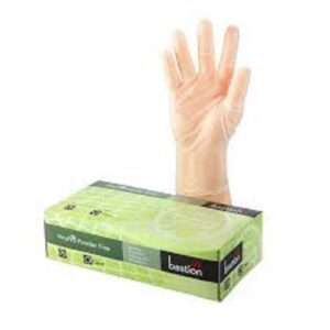 (10 x 100) LATEX CLEAR SMALL P/F GLOVES