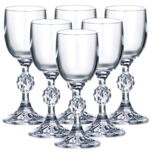 (20 X 50) 5 CL CRYSTAL TASTING GLASSES