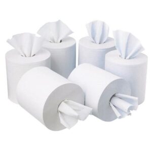 (6 x 1) EMB WHITE CENTREFEED 400 SHEETS 178mm