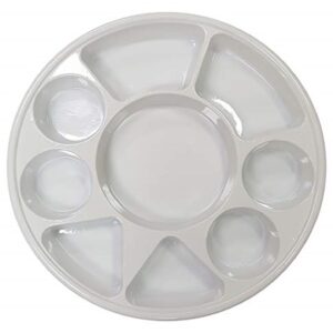 9 COMPARTMENT HEAVY DUTY PLASTIC PLATES